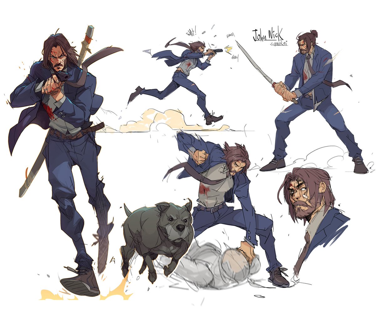 Illustration | John Wick

Artist: <a href="/Hichamhabchi/">Pyroowdaily</a>