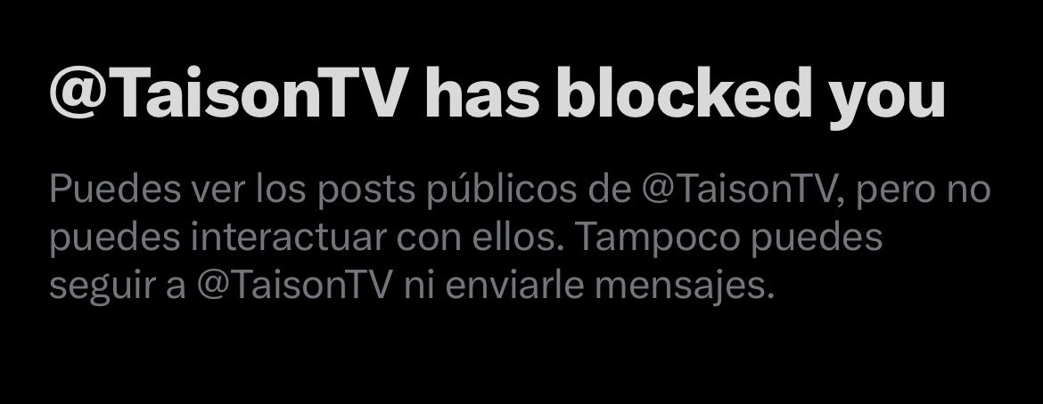 Ferddo_'s tweet photo. Ahí va otro pussy @TaisonTV https://t.co/5zbzjre0DI