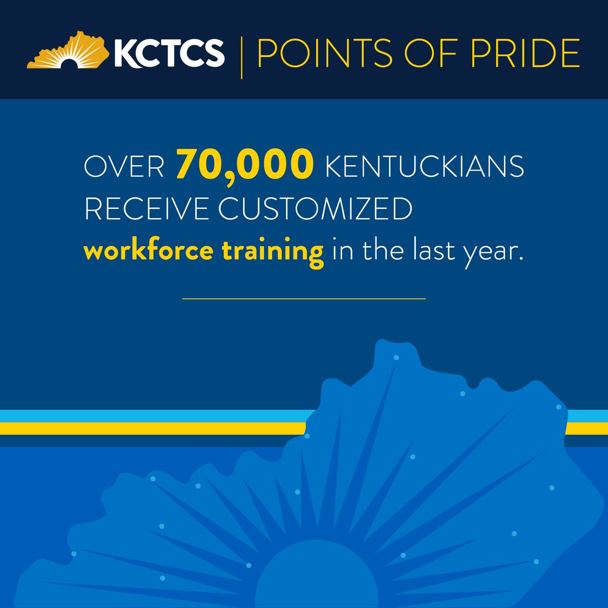 We have so much to be proud of at <a href="/KCTCS/">KCTCS</a>! From low student loan debt to a significant impact on our state and local economies. We’re proud of the work we do for Kentucky!