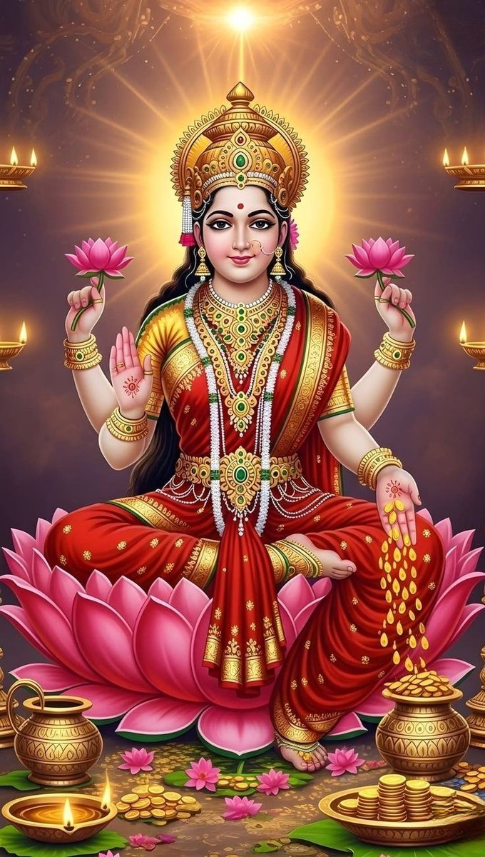 पद्मासना पद्मकरा सर्वलोकैकपूजिता।
श्वेताम्बरधरा देवी महालक्ष्मी नमोऽस्तुते॥🙏🚩

माता महालक्ष्मी का स्मरण जीवन में सुख-समृद्धि व मंगलमयता का संचार करता है!🙏🚩

🚩🙏ॐ श्रीं महालक्ष्म्यै नमः॥🙏🚩

🚩🙏जय माता जी की मित्रों🙏🚩

#HimachalPradesh