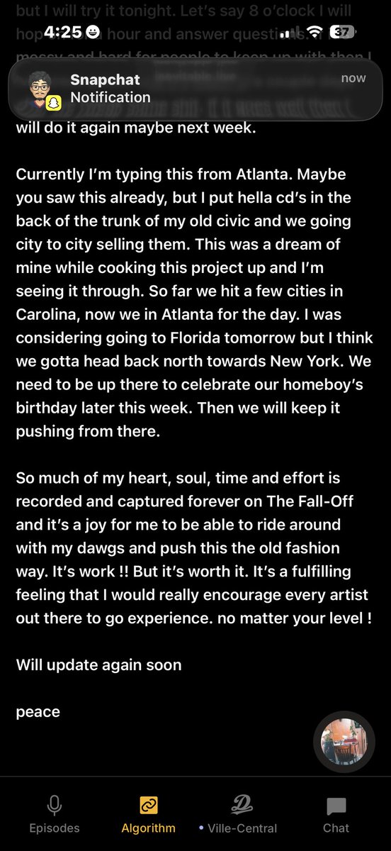 is there absolutely any chance yall spin back to florida (tampa/usf) <a href="/KingOfQueenz/">Ibrahim H.</a> <a href="/JColeNC/">J. Cole</a>