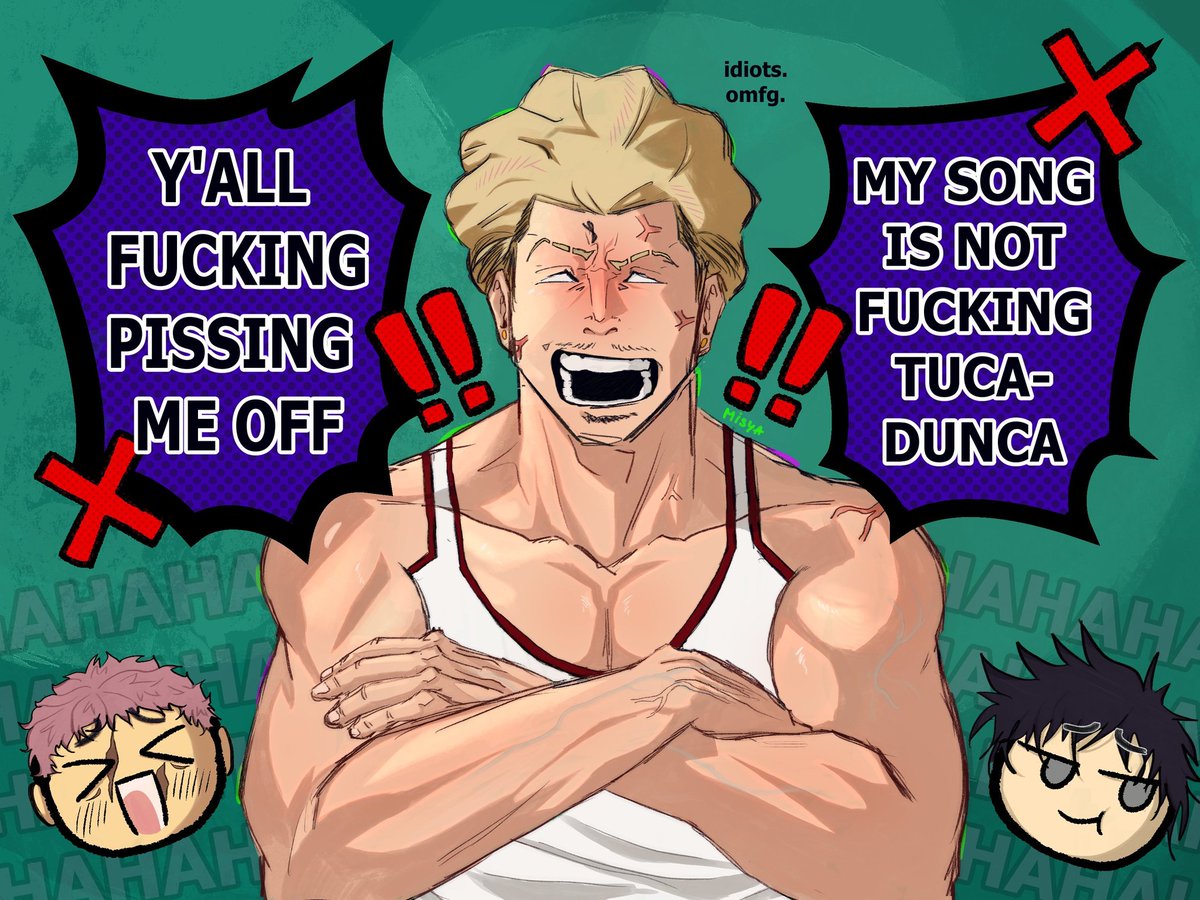 gamblingfever7's tweet photo. ITS NOT TUCA DONKA

@misyunyapisya the creator of this piece of art https://t.co/4XLL49XqZU