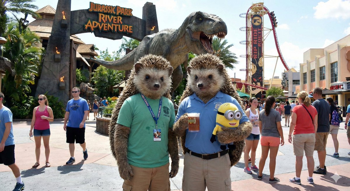 PricklyPatrol's tweet photo. Agents are on mandatory PTO. 
Snack threats remain high.

Contraband confiscated:
1 beer
1 Minion
0 regrets

#HedgehogCops #PricklyPatrol #Satire https://t.co/PCTCz09iLs