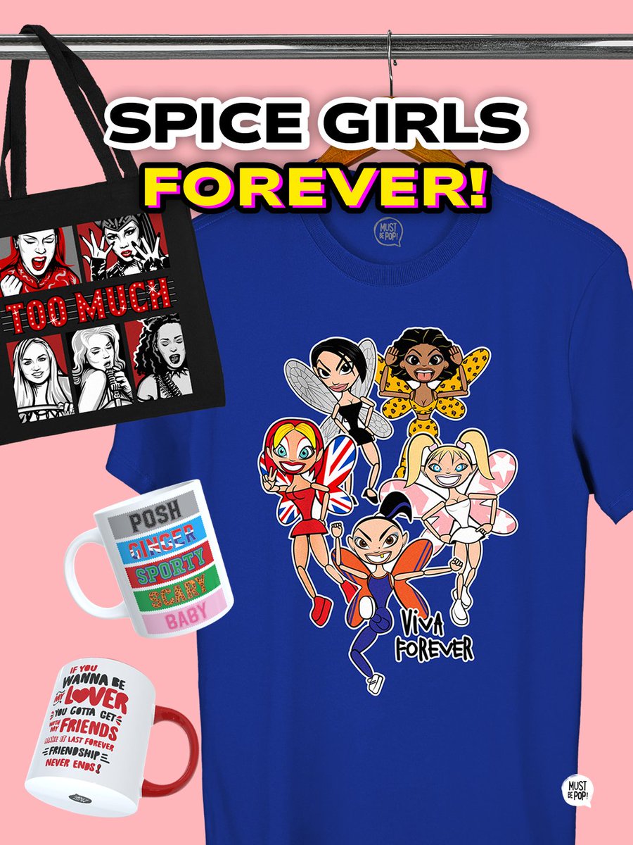 MustBePopLoja's tweet photo. #SpiceGirls Forever ✌️

Algumas das mais pedidas estão de volta, agora ainda + coloridas. 😍 Clássicos da Must em clima de comemoração dos 30 anos do grupo.

Qual delas é a sua favorita? https://t.co/MvxWPz9aTy