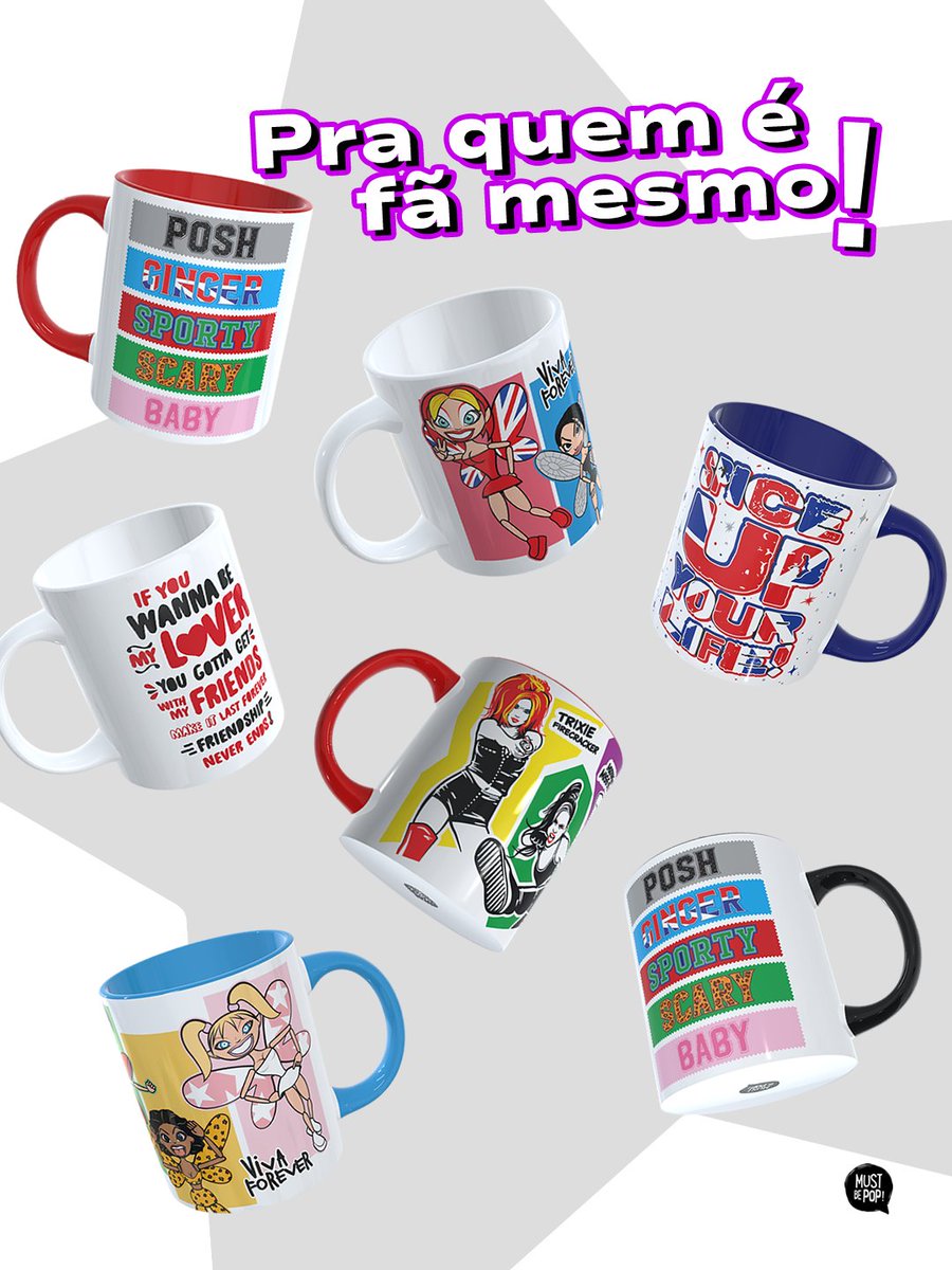 MustBePopLoja's tweet photo. #SpiceGirls Forever ✌️

Algumas das mais pedidas estão de volta, agora ainda + coloridas. 😍 Clássicos da Must em clima de comemoração dos 30 anos do grupo.

Qual delas é a sua favorita? https://t.co/MvxWPz9aTy