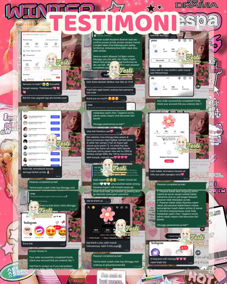 nyanzmi's tweet photo. Ready  —  jụǎl fọllọwers līkēs vīēws tíktōk tt īg shōpēē īnstāgrām īndōnēsīā īndō līkē vīēw fōll fōllower

🌷testi cek acc x: quinaressa
💌fāstrēsp wā: 087860750006

t. jāsā būzzēr cōmmēnt belī kōmēn real mūrāh upfōlls wts wtb uplīkē tāmbāh fōlls cēpāt vīēwērs vt reels 6477 https://t.co/3B62yKNA7k