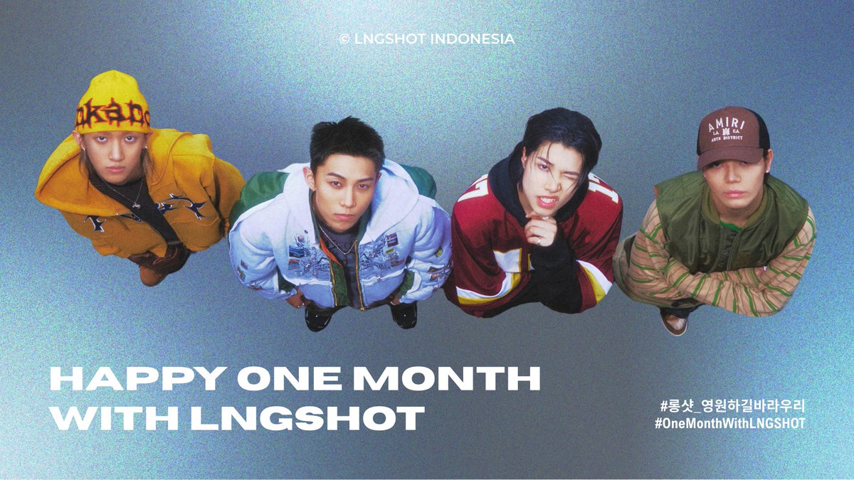 lngshot4shoid's tweet photo. 🥳 HAPPY 1 MONTH WITH LNGSHOT! 🥳

It doesn’t feel like it’s already been a month since LNGSHOT debuted and began filling our days with their incredible music. Words can hardly express how grateful and happy we are for LNGSHOT’s presence in our lives.

Before we even realized it, LNGSHOT has been with us through so many different moments. There have been tears, laughter, joy, and an overwhelming sense of pride for everything they have worked so hard to achieve.

The road we walk together may not always be smooth, but as long as we continue holding hands and doing our very best, we will overcome it all.

For today and for all the days to come, LNGSHOT4SHO!

Let’s celebrate LNGSHOT’s 1-month anniversary by sharing your wishes for them and using the following hashtag:

ONE MONTH WITH LNGSHOT
#롱샷_영원하길바라우리
#OneMonthWithLNGSHOT
#LNGSHOT #롱샷 @LNGSHOT4sho 

Much love,
LNGSHOT ID