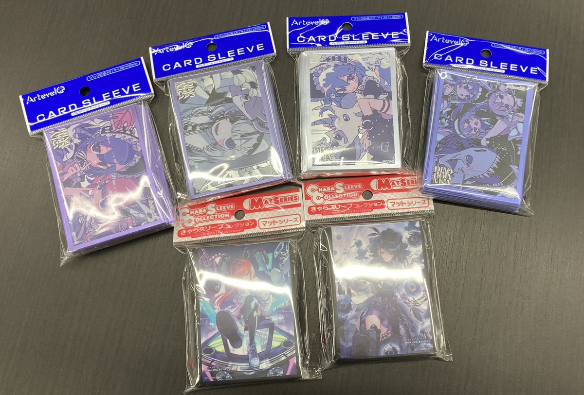 商品情報】2/13 各種キャラスリーブ入荷しました😍お気に入りは