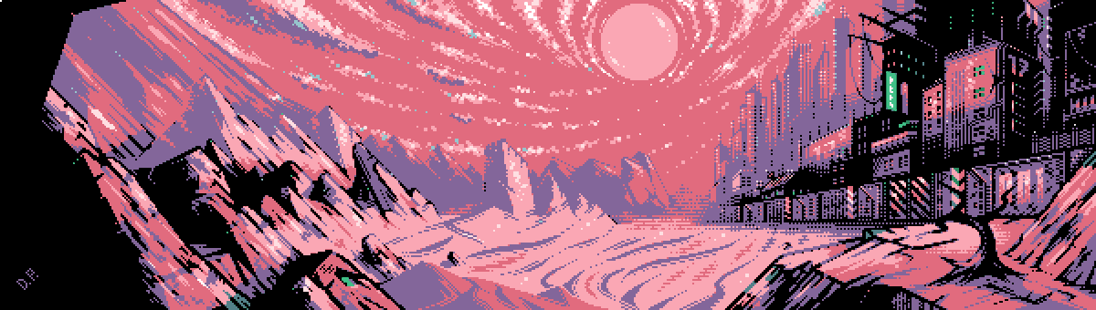 「Desert City 2020 #pixelart」|Dmitry Petyakin (commissions open)のイラスト