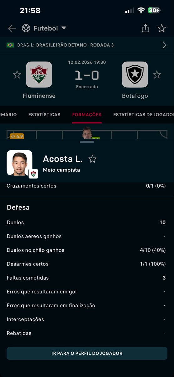 Darcio_lima8's tweet photo. @cartolafc Me mostra os 3 desarmes do Lucho? https://t.co/0iBucDkTqE