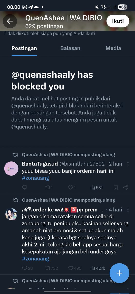 al akun promosi tweet media