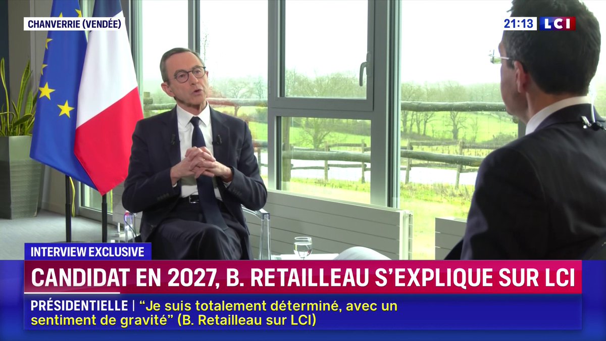 Image for the Tweet beginning: 🔴🗣️ "Moi, président de la