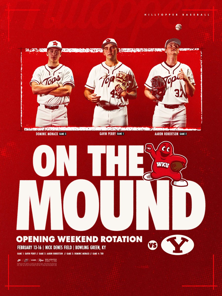 WKU_Baseball's tweet photo. All set for opening weekend π«‘ https://t.co/sQoZQzwy6t