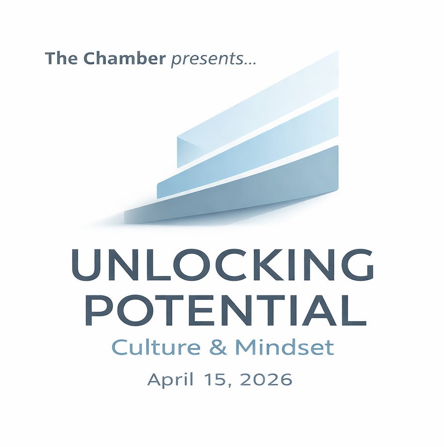 Is your workplace culture driving performance — or holding it back?

Join us in April for Unlocking Potential: The Culture &amp; Mindset Advantage with Tamien Dysart.

Open to all businesses and community leaders.

Register now: chamberorganizer.com/members/evr/re… #TheChamberEducates