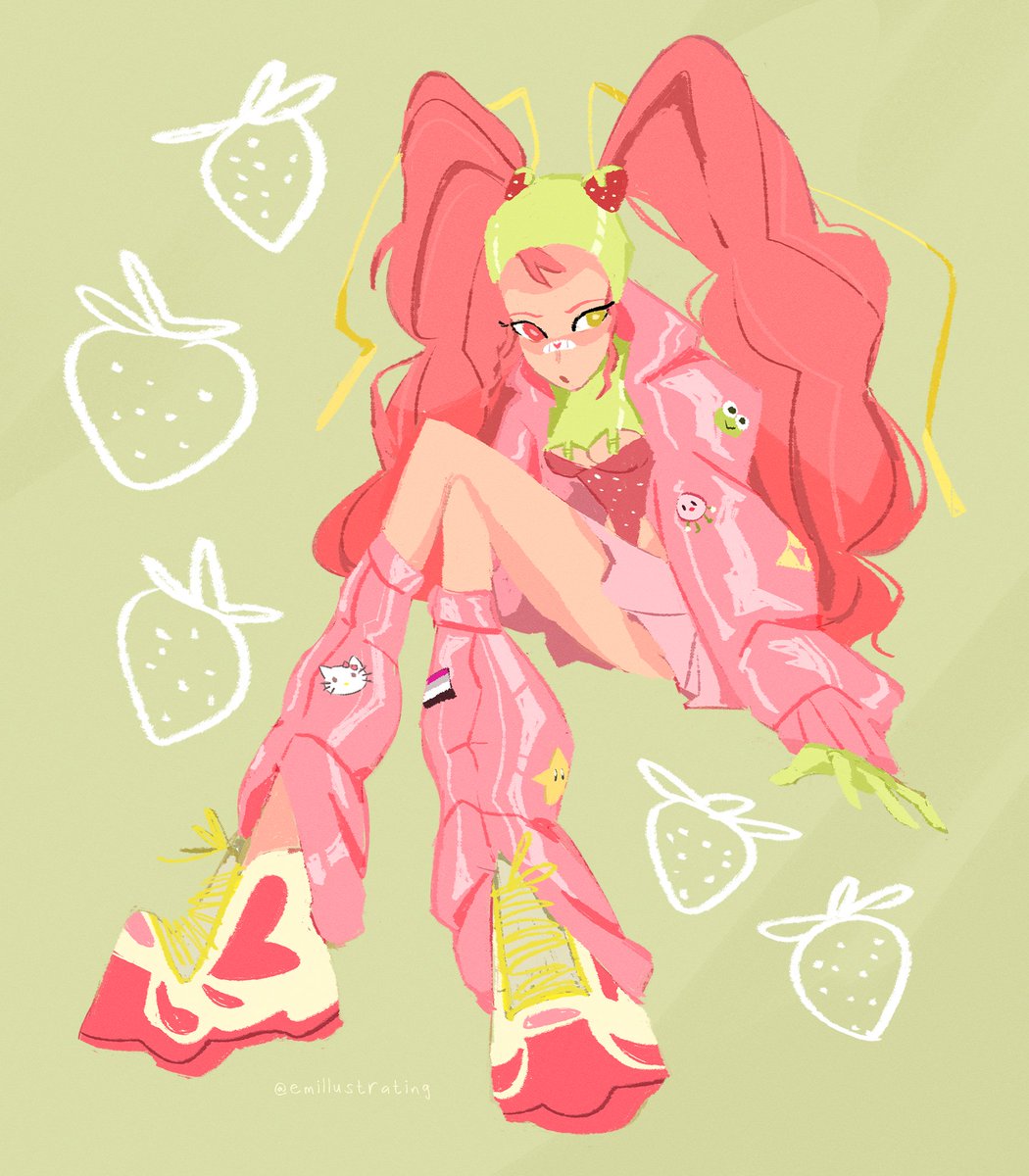 She was so happy to look a mess (dead oc)