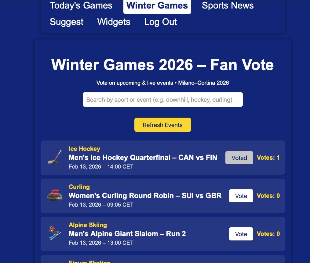 FanVote beta v1.30 - added search for a game -
fan-vote.com/index.html