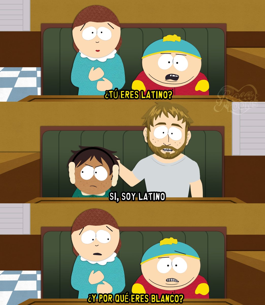 RosaToons's tweet photo. La primera charla de Cartman y Diego

#SouthPark #fanart #AU #comic #humor https://t.co/mcHJaohtuD