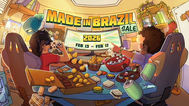 chronosofc's tweet photo. O Made in Brazil inicia sexta-feira 13 👻 e vai até o dia 17/02 !!  

O tema do ano: Sabores do Brasil.

E a @nuuvem fez a parceria e tenho chaves  Participando do Made in Brazil Sale, você apoia diretamente os desenvolvedores brasileiros! 🎮✨  

https://t.co/dluo5OS26P https://t.co/OPUZFy7Zht