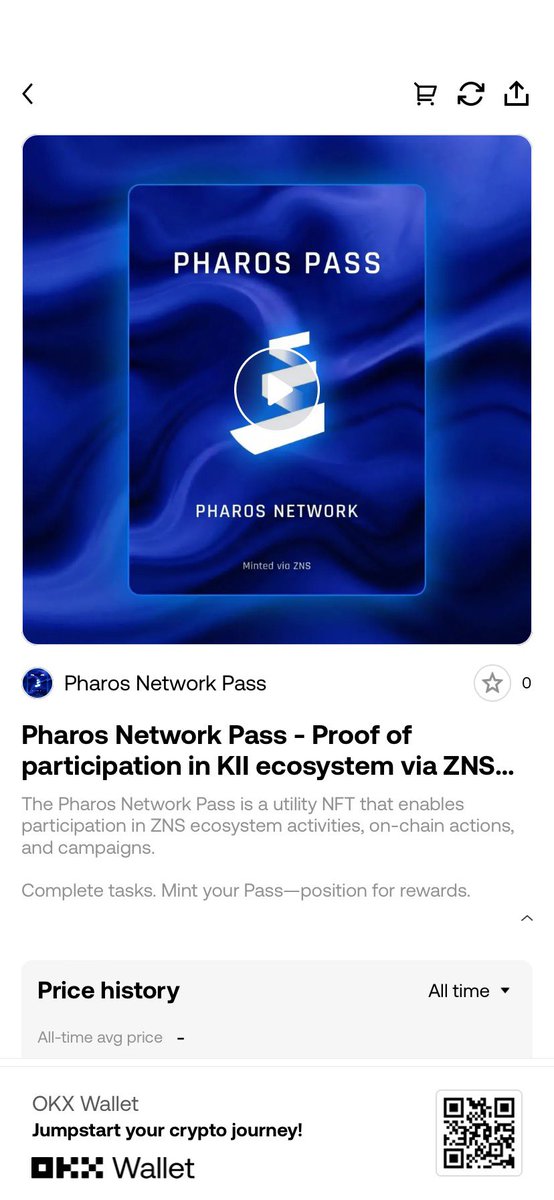 I have minted my <a href="/pharos_network/">Pharos | Testnet Live</a> testnet NFT ass via <a href="/ZNSConnect/">ZNS CONNECT</a> 
Mint is on base Eth 

Go and get yours now
zns.bio/airdrops/pharos
Ps: it's not compulsory 

Gocto Sailors