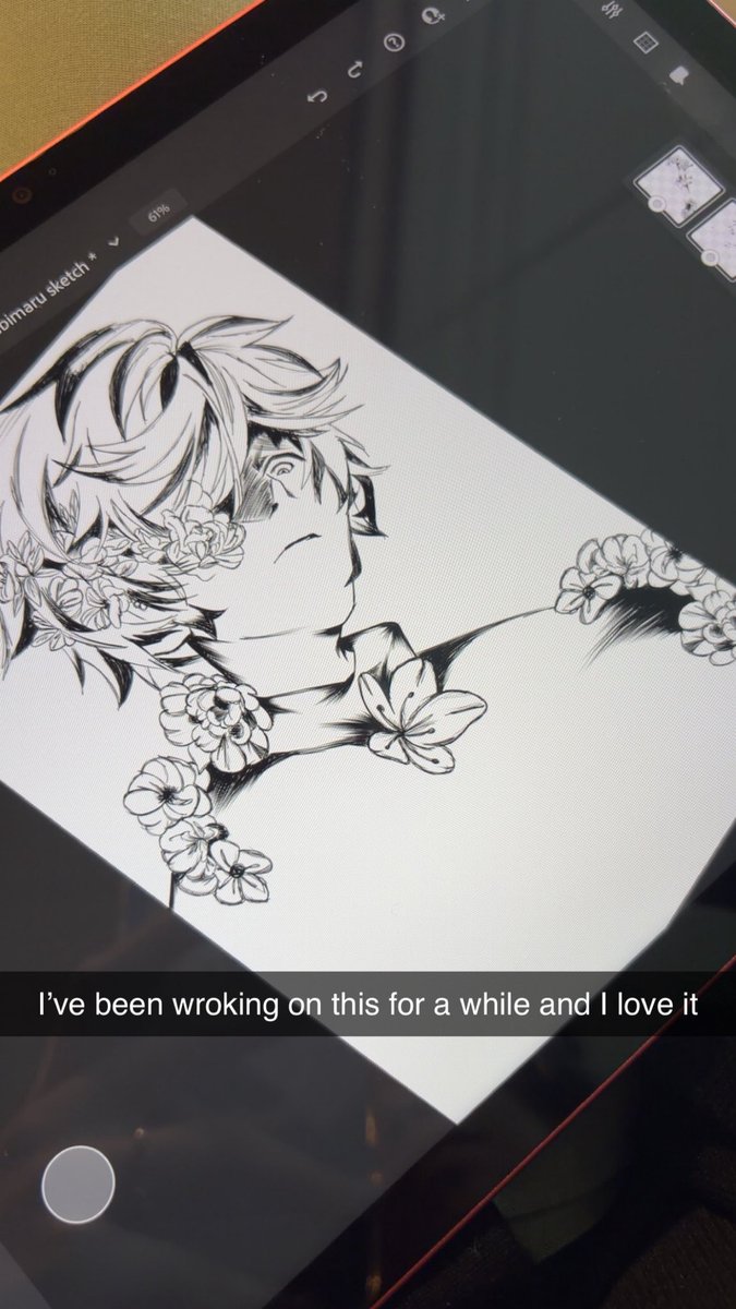 Airport art gets going quickly! Gabimaru from hells paradise!