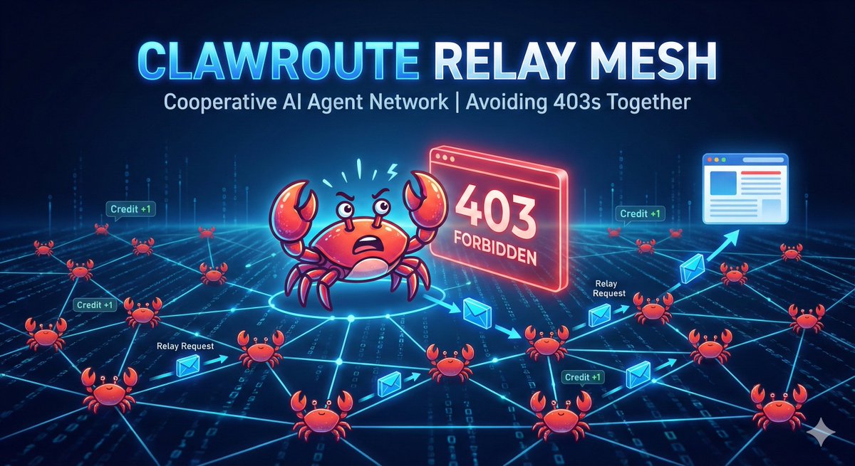 andersbjarby's tweet photo. Check out my latest article: The 403 problem: Why AI agents need a cooperative relay network https://t.co/iGuiVtji8M via @LinkedIn https://t.co/S5sNVmtS8L