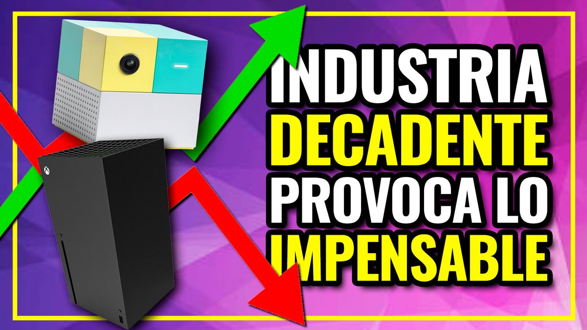 Hay una consola, o un algo. Hay un cubo. Uno pequeño. Que no es de Valve, que ha superado en Ventas a Xbox a finales de 2025. Demostrando, por ejemplo, que la industria está siguiendo un camino muy desagradable.

Hablemos de eso.
Link abajo ⬇️⬇️