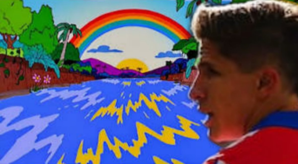 Giuliano viendo la banda que ataca