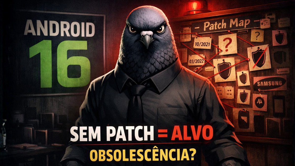 coachdeosasco's tweet photo. Android 16 “atualizou” e largou 1 BILHÃO pra trás: obsolescência com selo Google
https://t.co/kbt2JhhpAt
#cibersegurança #privacidade #android #obsolescenciaprogramada #malware #bolhasec https://t.co/pYY2Le7AHY