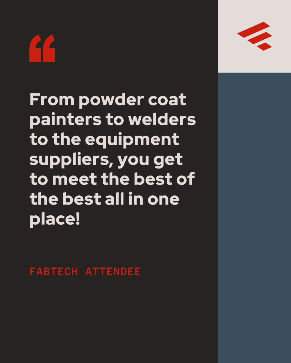 FABTECH tweet media