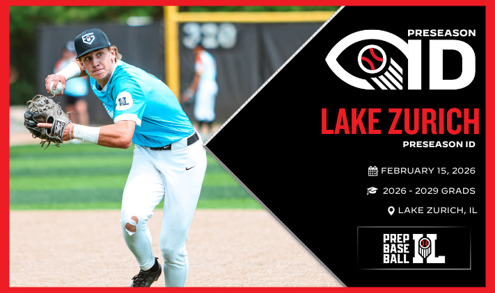PrepBaseballIL's tweet photo. 𝙇𝙖𝙠𝙚 𝙕𝙪𝙧𝙞𝙘𝙝 𝙋𝙧𝙚𝙨𝙚𝙖𝙨𝙤𝙣 𝙄𝘿 🚨

Our staff is headed to MVP Sports in Lake Zurich this Sunday, February 15th for the Lake Zurich Preseason ID. Register for the event with the link below. 👇

🔗: https://t.co/OfekXvanVP https://t.co/3W8BmH3Asw