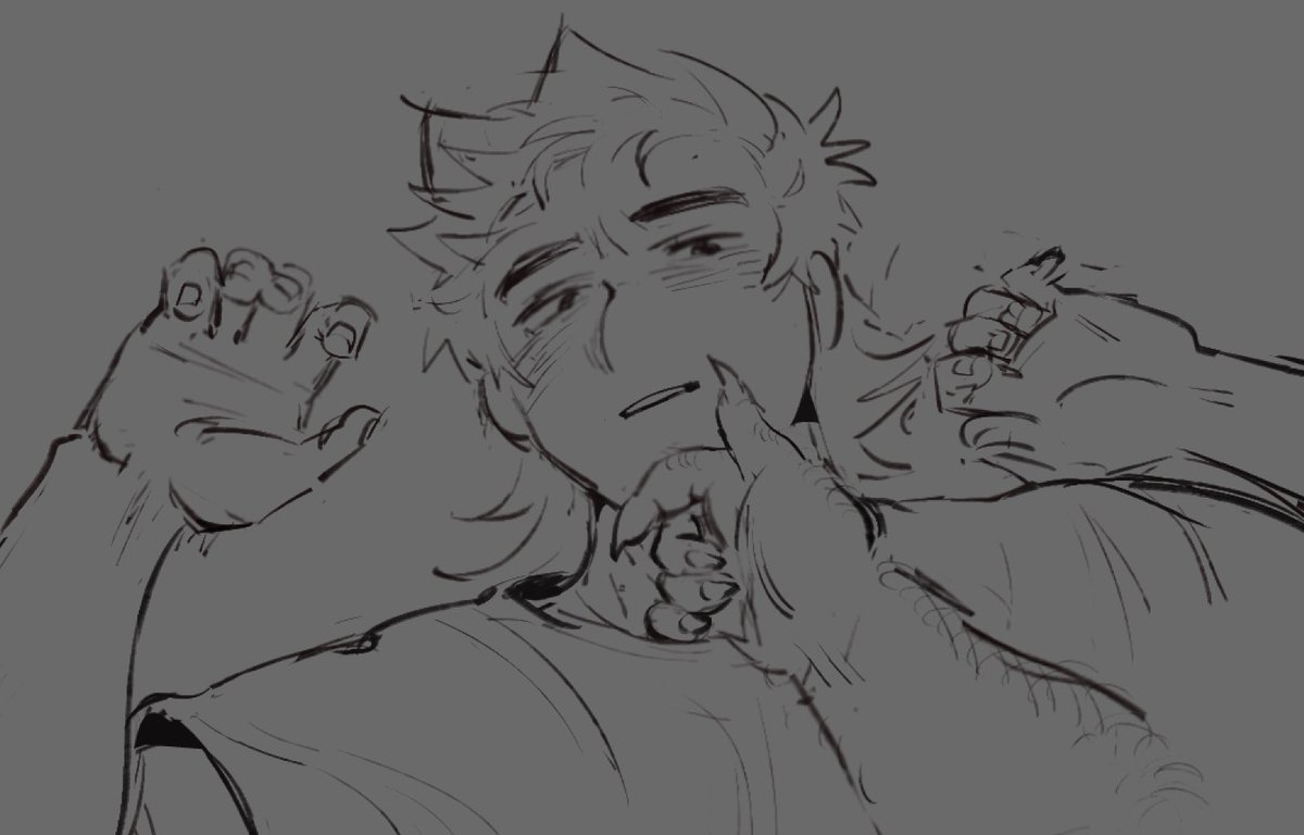 wip kiss him mwawwwwaa