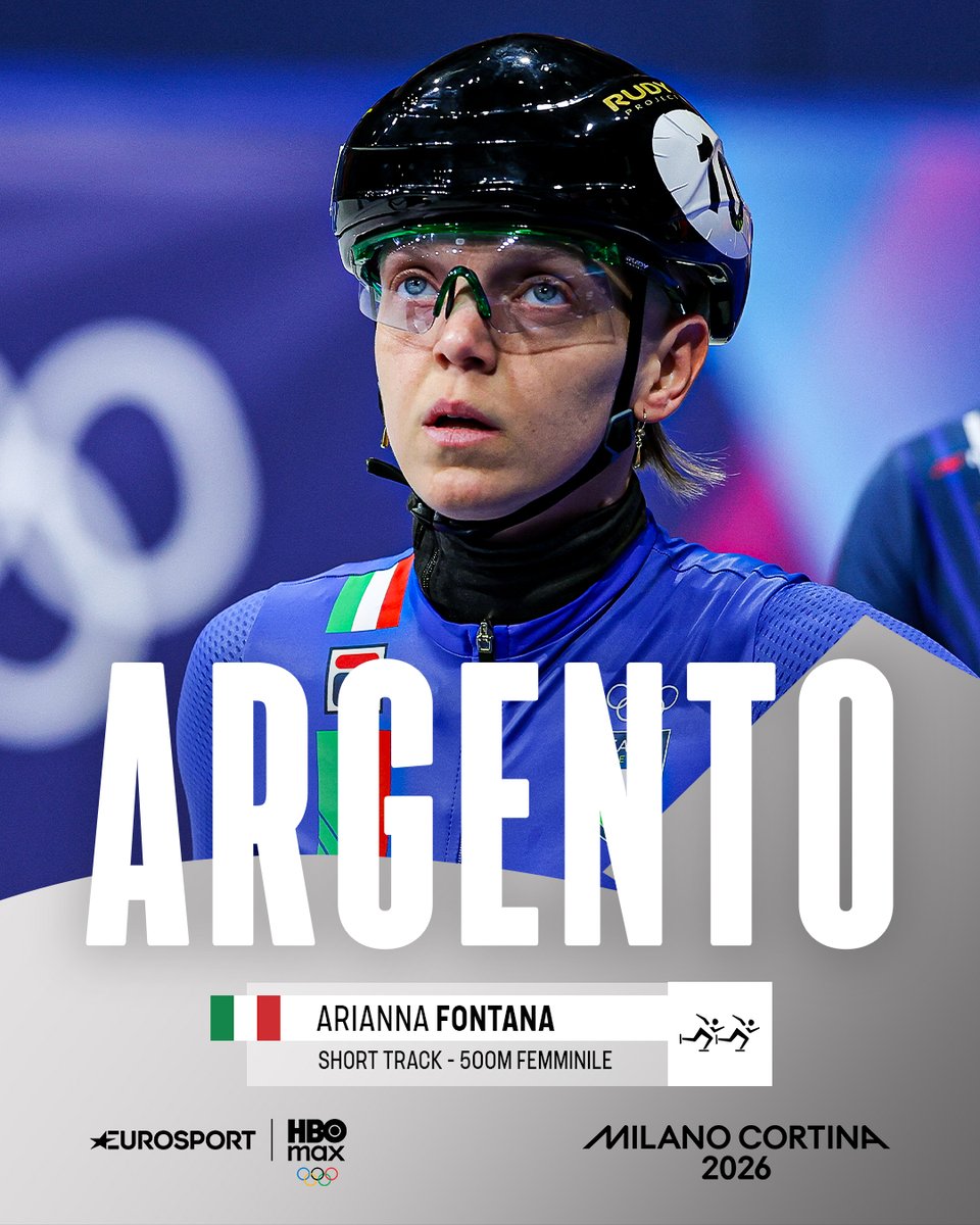 𝐅𝐎𝐍𝐓𝐀𝐍𝐀 𝐑𝐄𝐆𝐈𝐍𝐀 𝐃𝐄𝐋 𝐆𝐇𝐈𝐀𝐂𝐂𝐈𝐎🫅🏼🥈🇮🇹

Arianna è nella storia delle Olimpiadi invernali e conquista la sua seconda medaglia a Milano-Cortina. Si tratta della 13ª medaglia Olimpica per l’azzurra. Si avete letto bene, TREDICESIMA. MEDAGLIA. OLIMPICA. 🏅