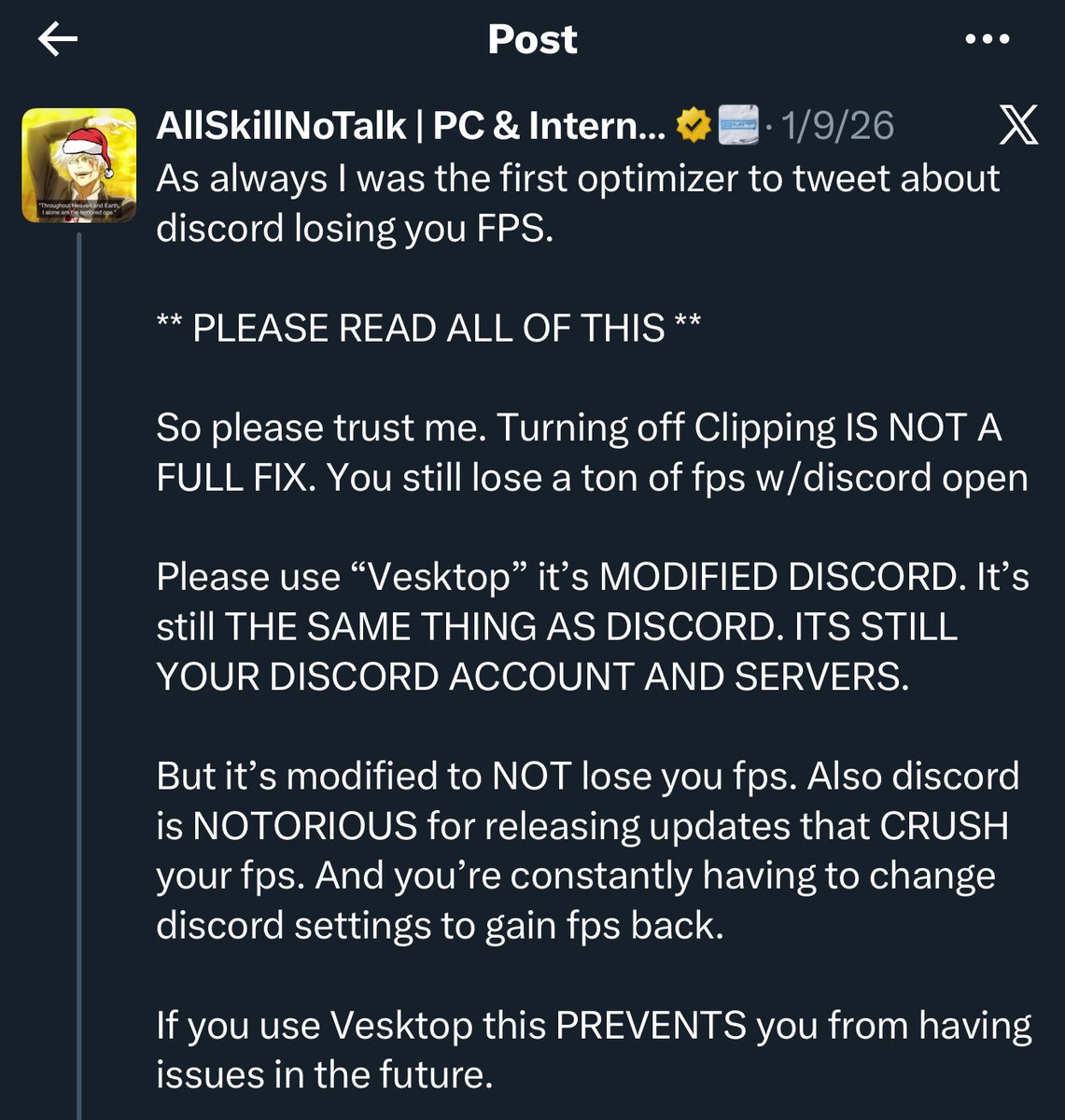 AllSkillNoTalk | PC & Internet Tweaker / Optimizer tweet media