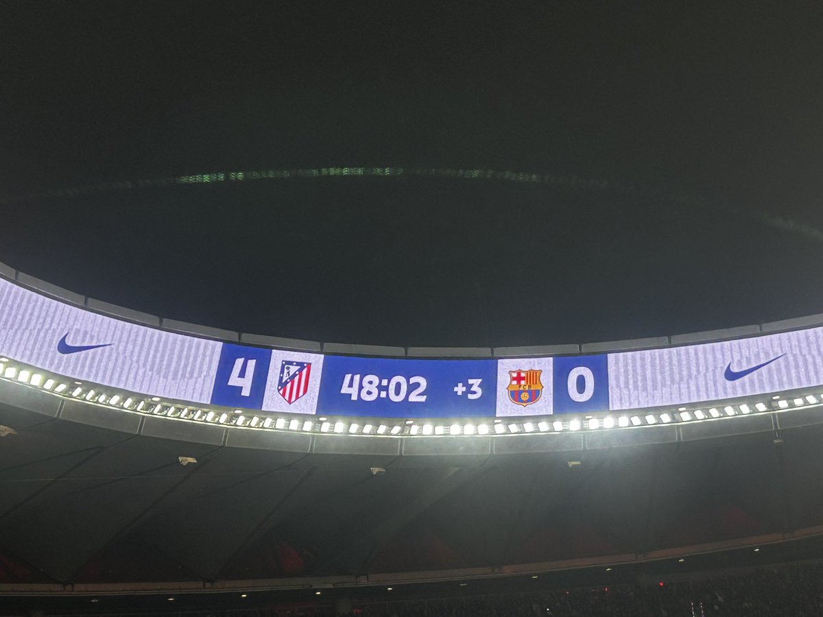 pascualruizar's tweet image. La primera parte del Atlético de Madrid ha sido, con perdón, un jodido escándalo

Repaso en absolutamente todas las facetas del juego