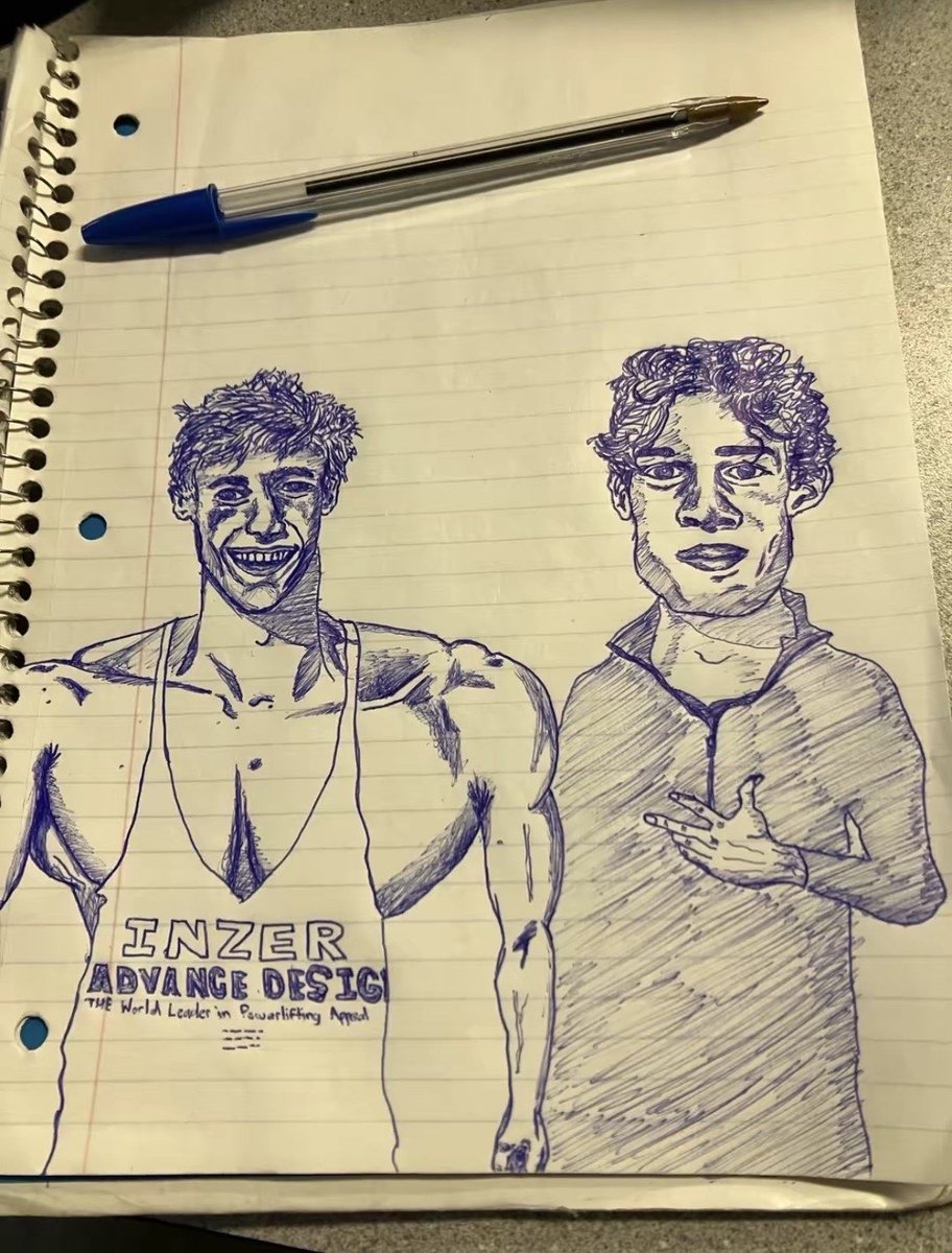 ferrisbuelerr's tweet image. Got carried away in class today #getagrip