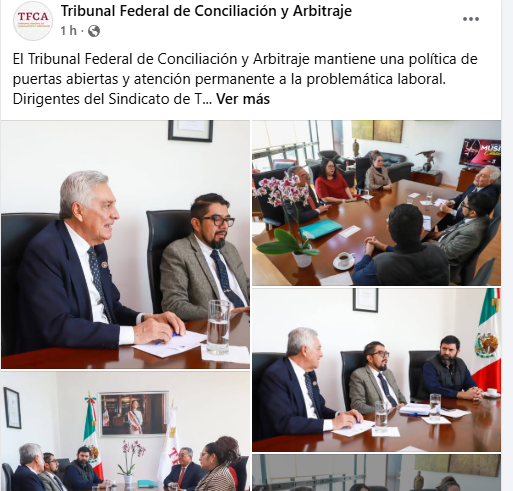 sittdaus's tweet photo. Esta reunión es un paso firme en el camino de nuestro sindicato. Nuestra lucha avanza en beneficio de todas y todos.
@Claudiashein @ClaraBrugadaM @SECTEI_CDMX @PedroMoctezumaB 
Revisa la publicación:
https://t.co/sNj7yaPph2 https://t.co/ZFWhE7LjpS