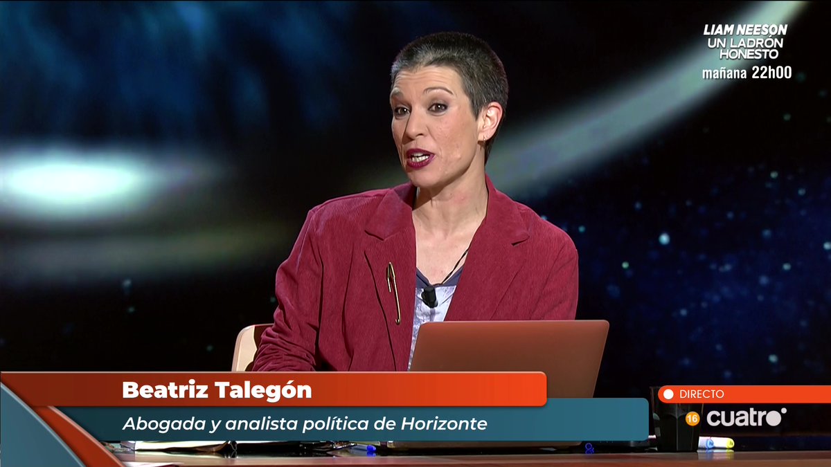Beatriz Talegón <a href="/BeatrizTalegon/">Bea Talegón</a> 
Abogada y analista política de #Horizonte
