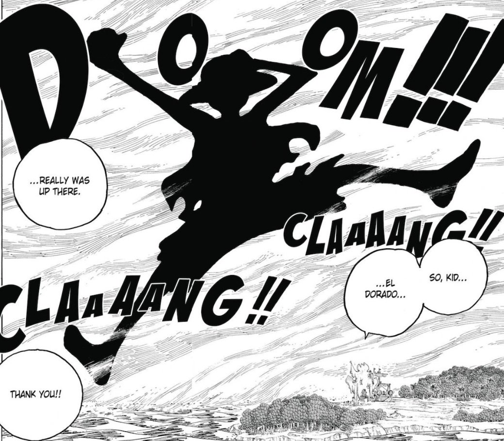 This will always be one of my favourite panels in all of One Piece. It gives me a feeling I can't even put into words