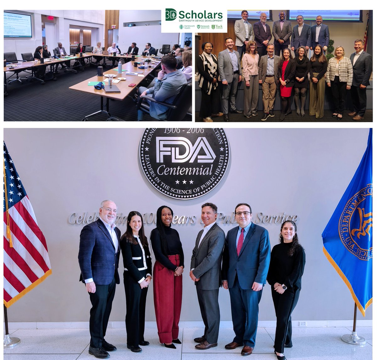 3DScholars's tweet photo. The inaugural class of #3DScholars kicked off!  They just wrapped up a retreat in DC, diving deep into medical device regulation &amp; reimbursement. Key takeaway: FDA is a partner in innovation, not an obstacle. Excited for more learning in April!  https://t.co/64GDoazZBX https://t.co/HQ0fqYLEtx