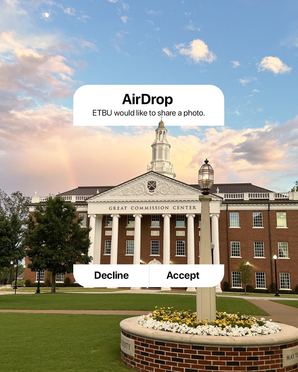 East Texas Baptist University tweet media