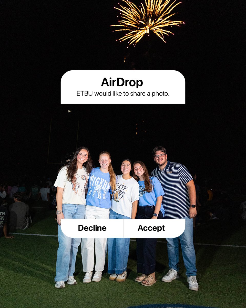 East Texas Baptist University tweet media