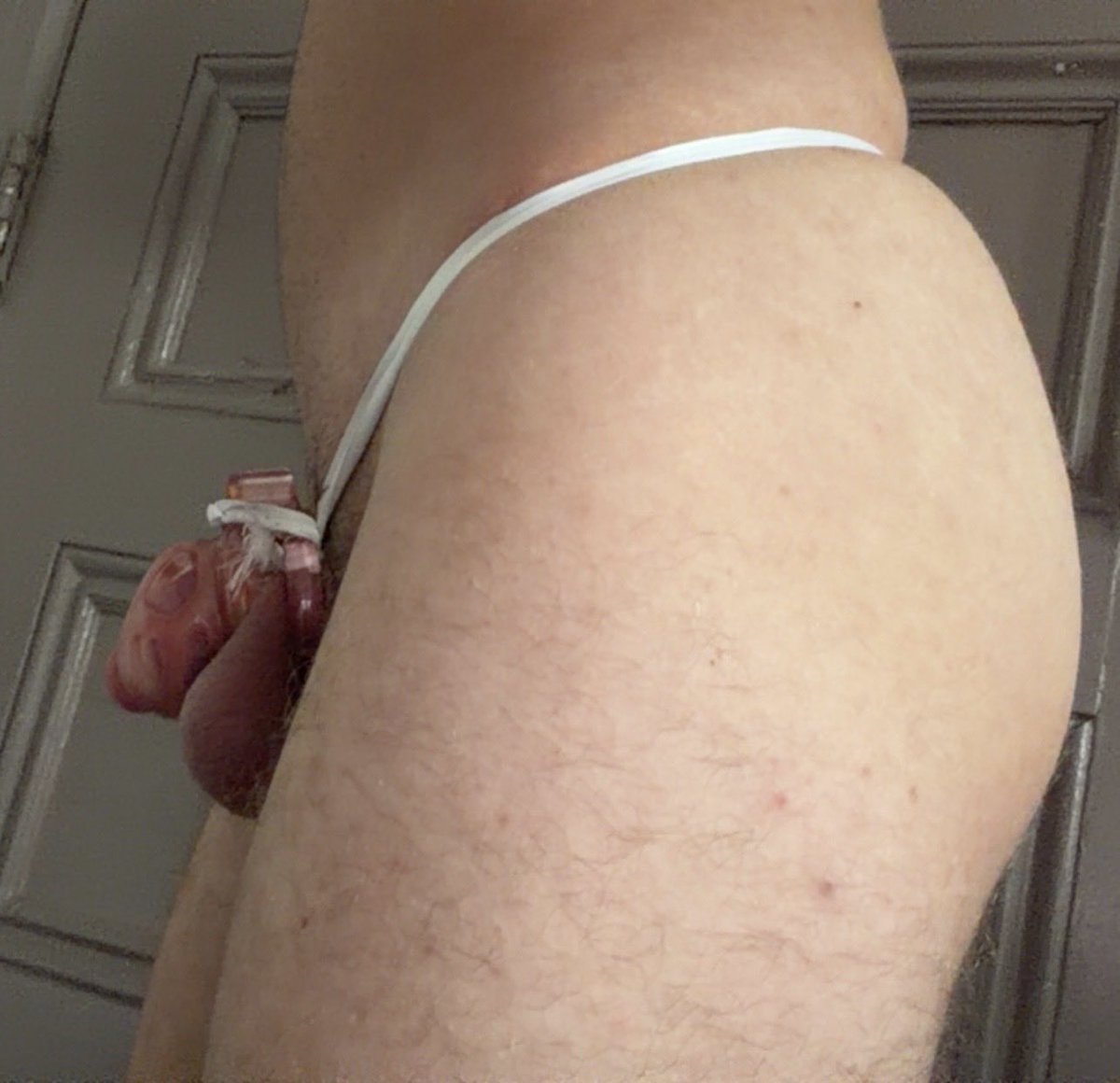 day 12 of 1,400 and i made myself a little waist band to make sure my little clit can’t get hard. 

what do my masters think?

<a href="/ChastitypigRTS/">chastityPIG (RT’s) 🐷👀 - (8.4K)</a> <a href="/GayChastityRTs/">Gay Chastity Retweets -75K</a> <a href="/CagedLegion/">Caged Legion</a> #sissy #femboy #chastity #locked #caged
