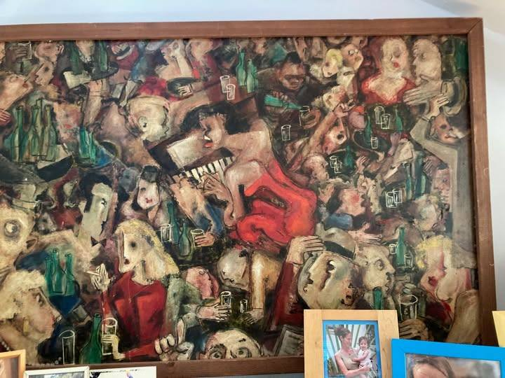 pennkemp's tweet photo. In case politics hasn't jazzed you enough, some reprieve.     Painting: Jim Kemp, mid 1940s https://t.co/CvblsvQmi6