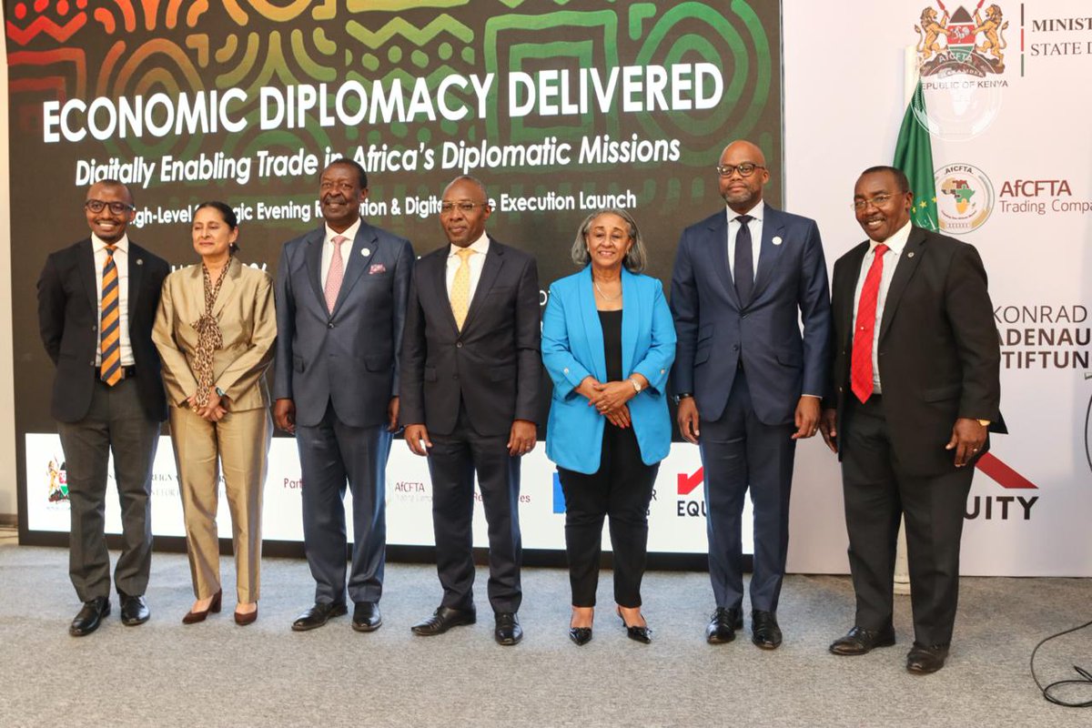 On the margins of the 39th AU Summit, H.E. Wamkele Mene attended the launch of Biashara Link &amp; Deal House, two complementary digital systems designed by Real Sources Africa, aimed at advancing structured trade execution through diplomatic missions.

The launch took place during a