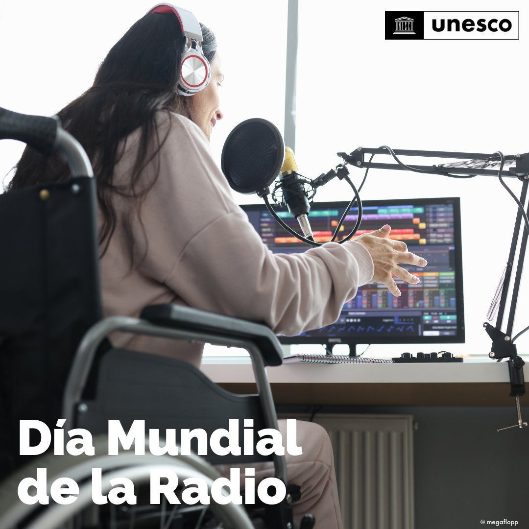 📻 El #DíaMundialDeLaRadio celebra el poder del medio para conectar a las personas.

A todos los profesionales de la radio: gracias por su compromiso con la verdad y con las comunidades.

🔊🔄 Digamos con la <a href="/UNESCO_es/">UNESCO en español 🏛️#Educación #Ciencia #Cultura</a>: La radio es indispensable y está aquí para quedarse.
