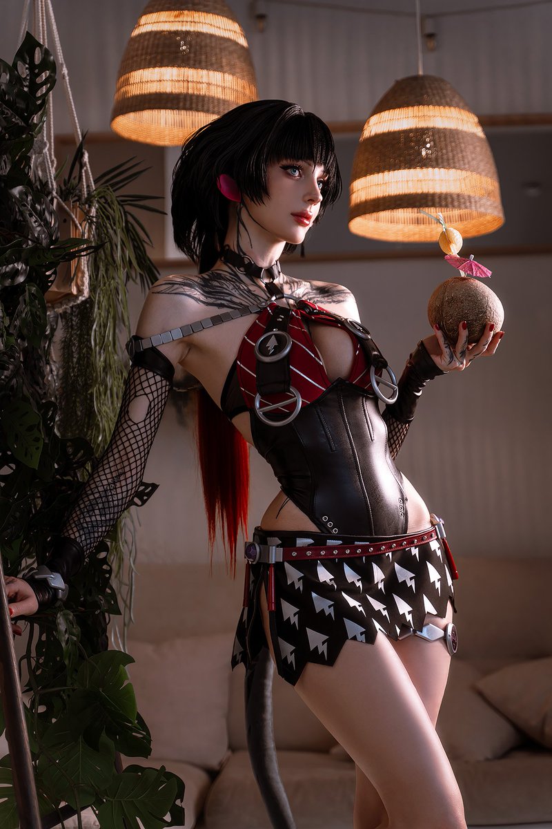 Xenon_we's tweet photo. My Jane Doe Nocturne of Light cosplay 💞
#ZenlessZoneZero #JaneDoe https://t.co/rEfd4ZTOla