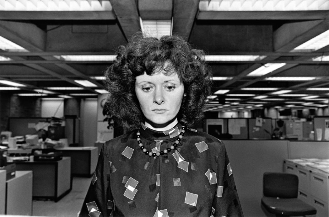 Computer worker, Boston, 1986. Workers: The Human Clay