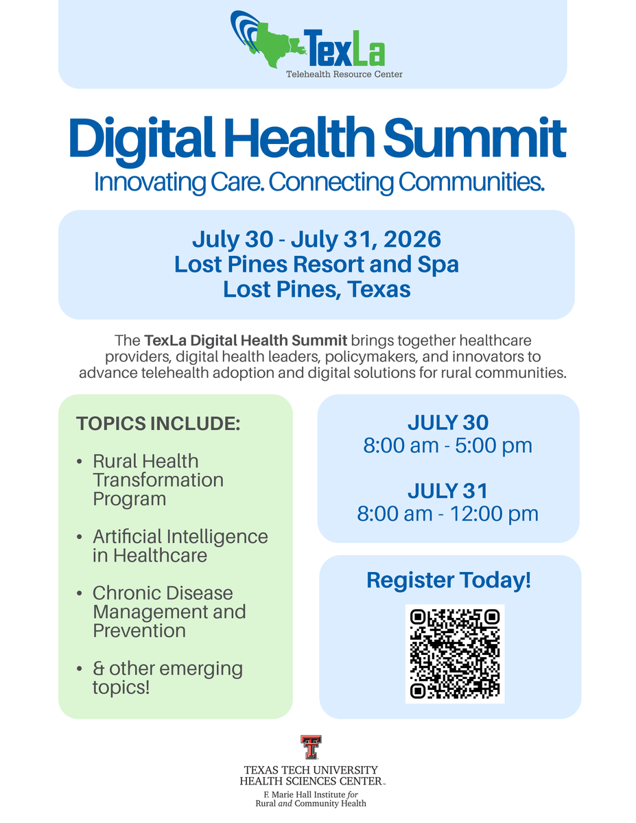 TexLa Telehealth Resource Center tweet media