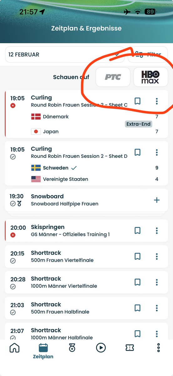 stabilo81's tweet photo. Die App für #Olympics2026 zeigt die TV-Sender an, welche die Spiele zeigen. https://t.co/N3dSxuKQ7W