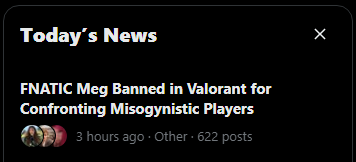 FNATIC meg tweet media